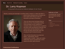 Tablet Screenshot of drlarrykopman.com